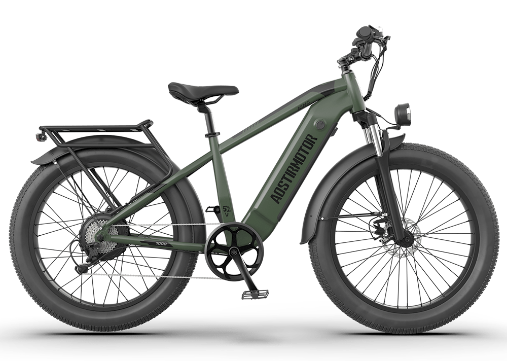 AOSTIR - 52V All-terrain Electric Bike King - Flash E-Bikes
